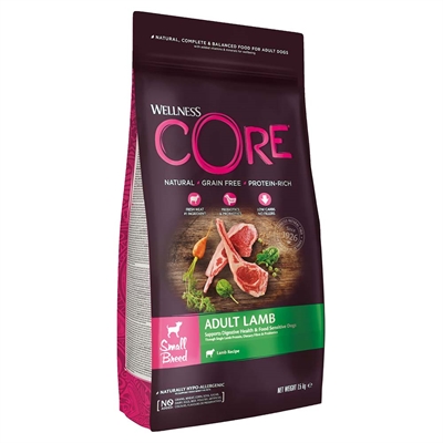 Wellness Core Adult Lamb Torrfoder med Lamm Small Breed 1,5 kg